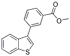 METHYL 3-(1-BENZOTHIEN-3-YL)BENZOATE 结构式