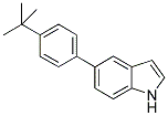 5-(4-TERT-BUTYLPHENYL)-1H-INDOLE 结构式