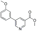 METHYL 5-(3-METHOXYPHENYL)NICOTINATE 结构式