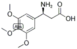 (S)-3-AMINO-3-(3,4,5-TRIMETHOXY-PHENYL)-PROPIONIC ACID 结构式