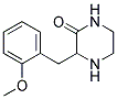 3-(2-METHOXY-BENZYL)-PIPERAZIN-2-ONE 结构式