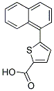 5-(1-NAPHTHYL)THIOPHENE-2-CARBOXYLIC ACID 结构式