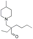 2-ETHYL-2-(4-METHYL-PIPERIDIN-1-YLMETHYL)-HEXANAL 结构式