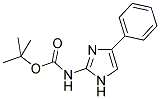 (4-PHENYL-1H-IMIDAZOL-2-YL)-CARBAMIC ACID TERT-BUTYL ESTER 结构式