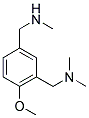(3-[(DIMETHYLAMINO)METHYL]-4-METHOXYBENZYL)METHYLAMINE 结构式