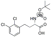 (S)-2-TERT-BUTOXYCARBONYLAMINO-4-(2,3-DICHLORO-PHENYL)-BUTYRIC ACID 结构式