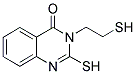 2-MERCAPTO-3-(2-MERCAPTOETHYL)QUINAZOLIN-4(3H)-ONE 结构式