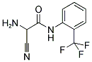 2-AMINO-2-CYANO-N-(2-TRIFLUOROMETHYL-PHENYL)-ACETAMIDE 结构式