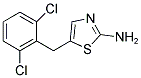 5-(2,6-DICHLOROBENZYL)-1,3-THIAZOL-2-AMINE 结构式