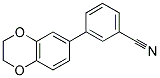 3-(2,3-DIHYDRO-1,4-BENZODIOXIN-6-YL)BENZONITRILE 结构式