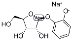 2-HYDROXYPHENYL BETA-D-RIBOFURANOSIDE SODIUM SALT 结构式