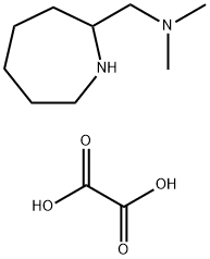 1-(氮杂环庚烷-2-基)-N,N-二甲基甲胺草酸盐 结构式