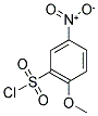 2-METHOXY-5-NITROBENZENESULFONYL CHLORIDE 结构式