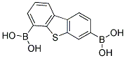 DIBENZOTHIOPHENE-3,6-DIBORONIC ACID 结构式