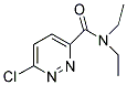 6-Chloro-pyridazine-3-carboxylic acid diethylamide 结构式