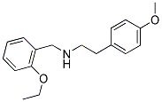 N-(2-ETHOXYBENZYL)-2-(4-METHOXYPHENYL)ETHANAMINE 结构式