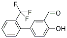 4-HYDROXY-2'-(TRIFLUOROMETHYL)[1,1'-BIPHENYL]-3- CARBALDEHYDE 结构式
