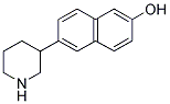 6-PIPERIDIN-3-YL-NAPHTHALEN-2-OL 结构式