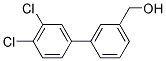 (3',4'-Dichlorobiphenyl-3-yl)-methanol 结构式