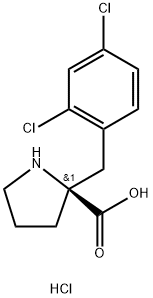(S)-2-(2,4-Dichlorobenzyl)pyrrolidine-2-carboxylicacidhydrochloride