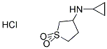 CYCLOPROPYL-(1,1-DIOXO-TETRAHYDROTHIOPHEN-3-YL)-AMINE HYDROCHLORIDE 结构式