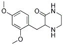3-(2,4-DIMETHOXY-BENZYL)-PIPERAZIN-2-ONE 结构式