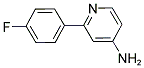 2-(4-FLUORO-PHENYL)-PYRIDIN-4-YLAMINE 结构式