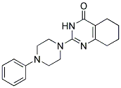 2-(4-PHENYLPIPERAZIN-1-YL)-5,6,7,8-TETRAHYDROQUINAZOLIN-4(3H)-ONE 结构式