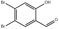 4,5-二溴-2-羟基苯甲醛 结构式