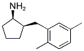 CIS-2-(2,5-DIMETHYLBENZYL)CYCLOPENTANAMINE 结构式