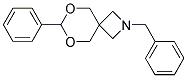 5'-(N-BENZYL)-2-PHENYL-SPIRO[5-(1,3-DIOXANE),3'-AZETIDINE] 结构式