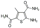 5-Amino-3-methyl-2,4-thiophenedicarboxamide 结构式