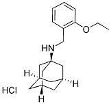 ADAMANTAN-1-YL-(2-ETHOXY-BENZYL)-AMINE HYDROCHLORIDE 结构式