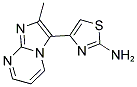 4-(2-METHYL-IMIDAZO[1,2-A]PYRIMIDIN-3-YL)-THIAZOL-2-YLAMINE 结构式