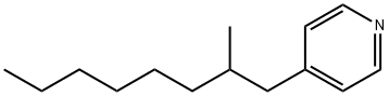 4-(2-METHYL-OCTYL)-PYRIDINE 结构式