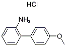 4'-METHOXY-BIPHENYL-2-YLAMINE HYDROCHLORIDE 结构式