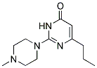 2-(4-METHYLPIPERAZIN-1-YL)-6-PROPYLPYRIMIDIN-4(3H)-ONE 结构式