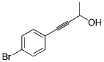 4-(4-Bromophenyl)-3-butyn-2-ol 结构式