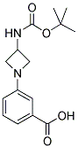 3-(3-TERT-BUTOXYCARBONYLAMINO-AZETIDIN-1-YL)-BENZOIC ACID 结构式