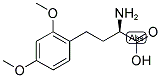 (R)-2-AMINO-4-(2,4-DIMETHOXY-PHENYL)-BUTYRIC ACID 结构式