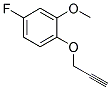 4-FLUORO-2-METHOXY-1-PROP-2-YNYLOXY BENZENE 结构式