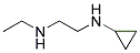 N-ETHYL-N'-CYCLOPROPYL ETHYLENEDIAMINE 结构式