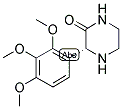 (R)-3-(2,3,4-TRIMETHOXY-PHENYL)-PIPERAZIN-2-ONE 结构式