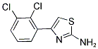 4-(2,3-DICHLORO-PHENYL)-THIAZOL-2-YLAMINE 结构式