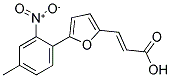 3-[5-(4-METHYL-2-NITRO-PHENYL)-FURAN-2-YL]-ACRYLIC ACID 结构式