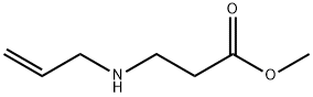 3-烯丙氨基丙酸甲酯 结构式