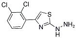 [4-(2,3-DICHLORO-PHENYL)-THIAZOL-2-YL]-HYDRAZINE 结构式