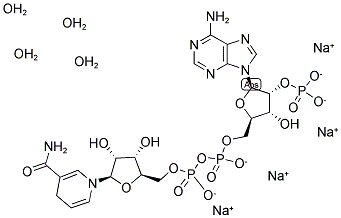 TRIPHOSPHOPYRIDINE NUCLEOTIDE REDUCED 四钠盐 结构式