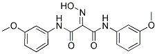 2-(HYDROXYIMINO)-N,N'-BIS(3-METHOXYPHENYL)MALONAMIDE 结构式