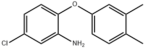 5-CHLORO-2-(3,4-DIMETHYLPHENOXY)ANILINE 结构式